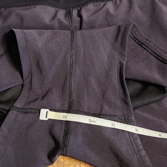 Lululemon Athletica Black Speed Up Shorts 3" With Lining Size 12 - Picture 8 of 13
